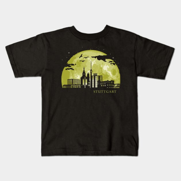 Stuttgart Kids T-Shirt by Nerd_art